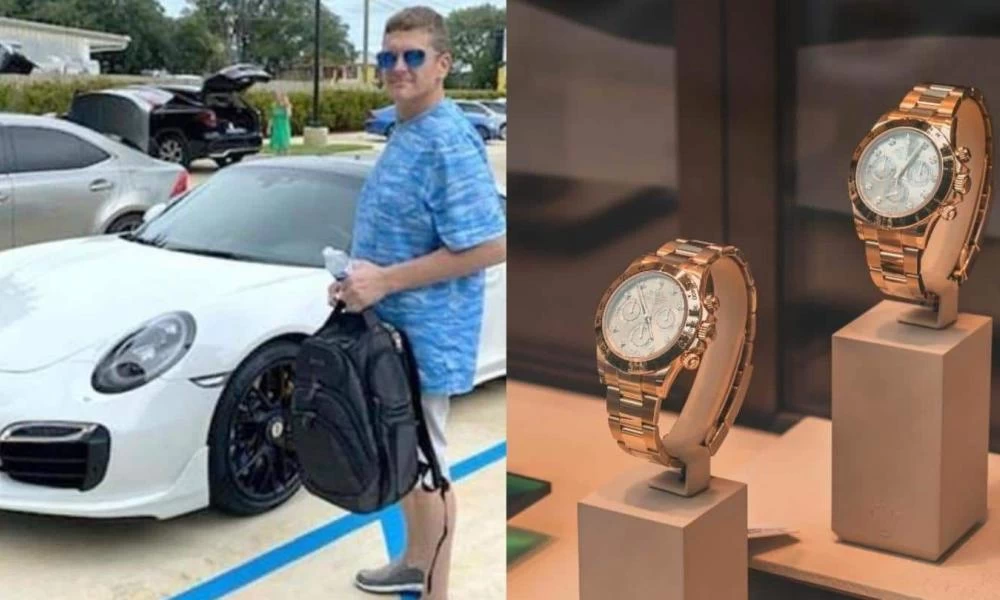 ΗΠΑ: Αγόρασε Porsche και Rolex με πλαστές επιταγές